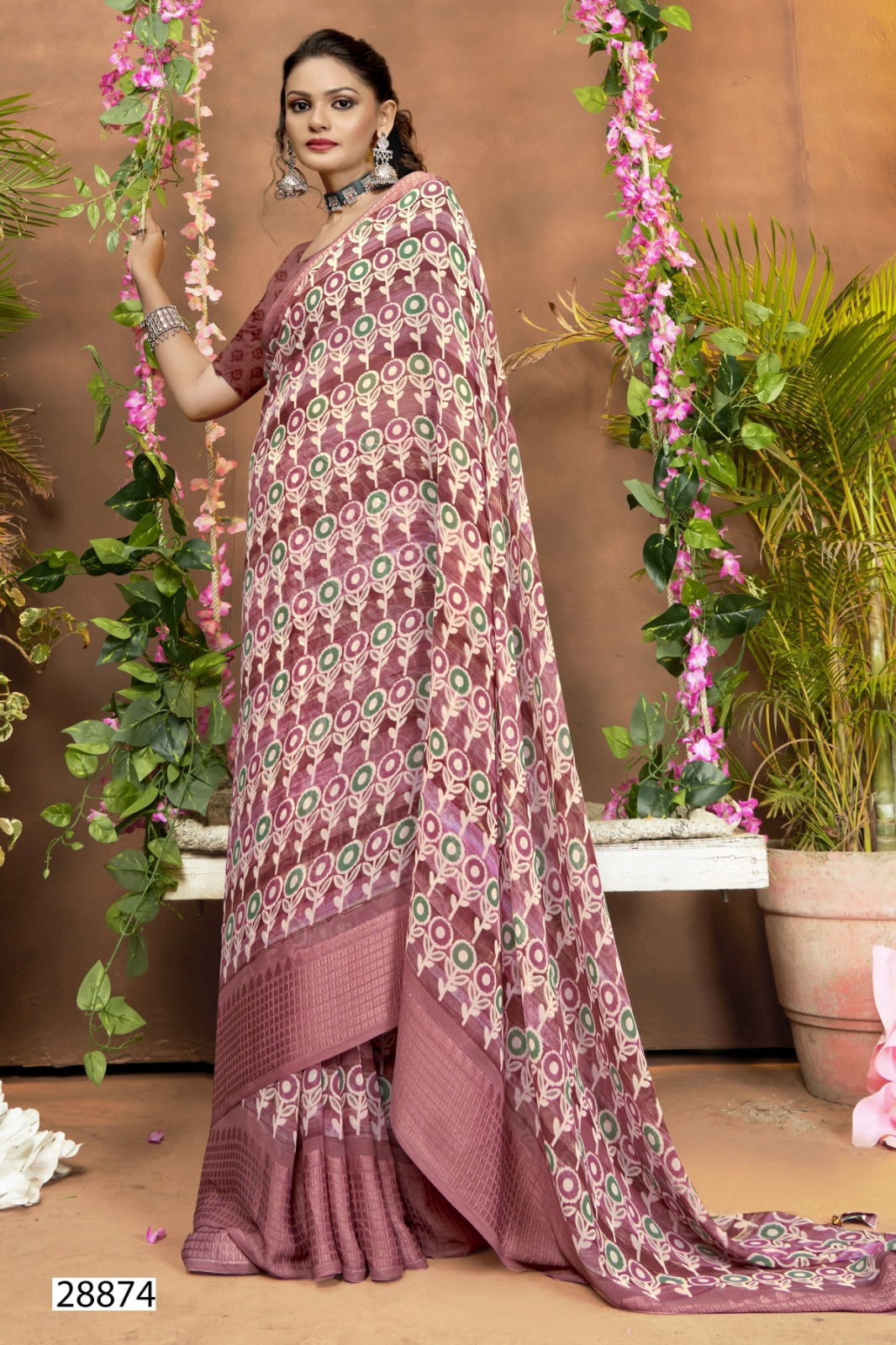 Shifu Vol 12 By Vallabhi Printed Georgette Sarees Wholesale Price In Surat
